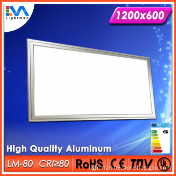 IP54 IP Rating Ra80 48w 1200x600 led flat panel lighting